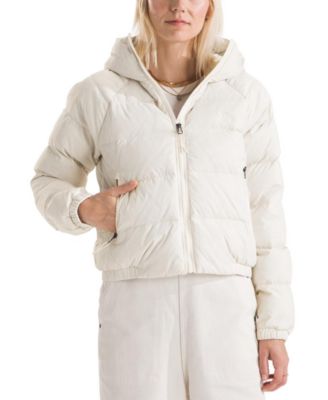 The North Face Hydrenalite Down Hoodie Women s Medium White Dune