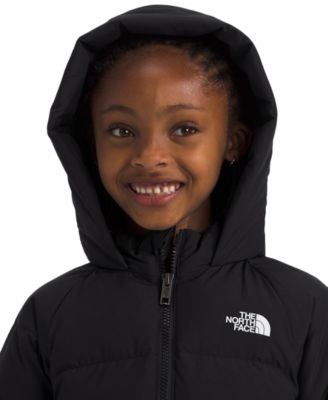 Toddler & Little Girls North Quilted Fleece-Lined Full-Zip Hooded Down Parka