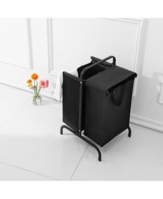 2-Tier Laundry Hamper with Sorting Cards