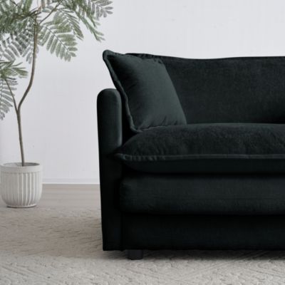 Comfy Modular L-Shaped Sofa with Ottoman
