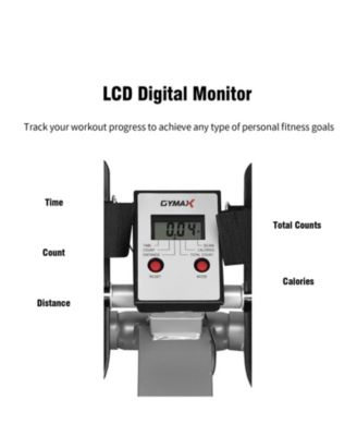 Exercise Adjustable Double Hydraulic Resistance Rowing Machine