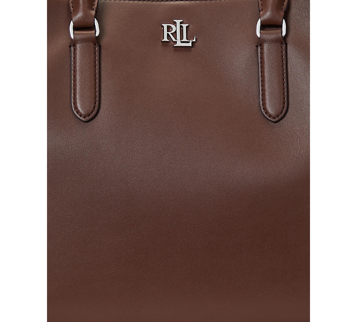 Lauren Ralph Lauren Women's Full-Grain Smooth Leather Large Marcy Satchel