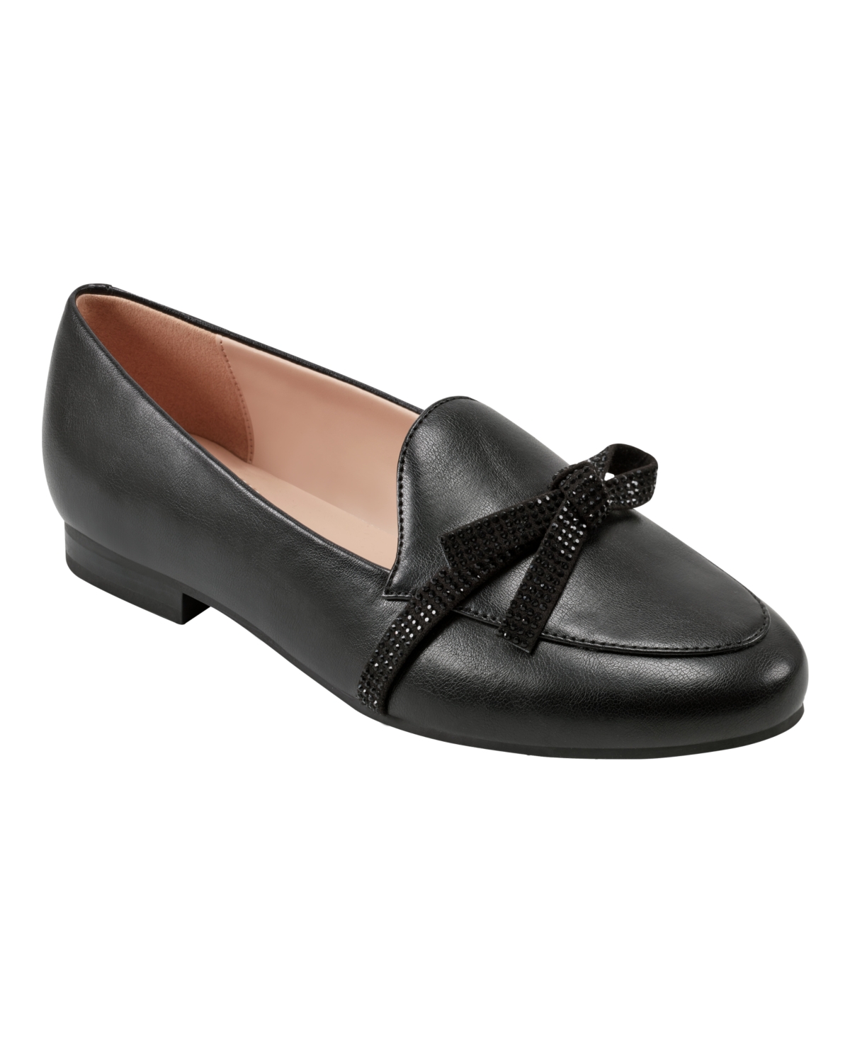 BANDOLINO WOMEN'S JAYME EMBELLISHED BOW DETAIL LOAFERS 