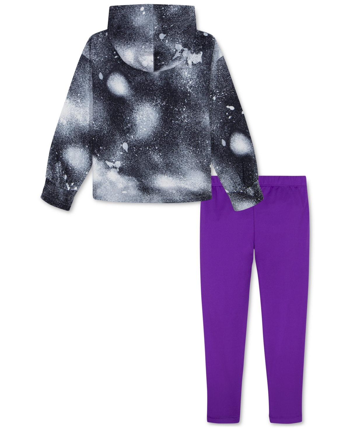 Under Armour Toddler & Little Girls 2-Pc. Printed Hoodie & Solid Leggings Set