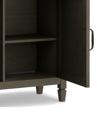 Connaught Solid Wood Entryway Storage Cabinet