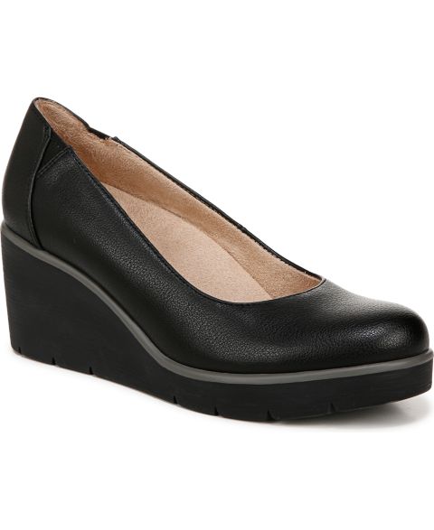 Женские туфли Soul Naturalizer About-Time Wedge Pumps, цвет: Чёрная искусственная кожа