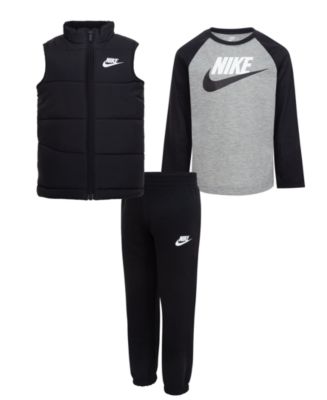 NWT Nike track pants & long sleeve tee set boys popular youth size small