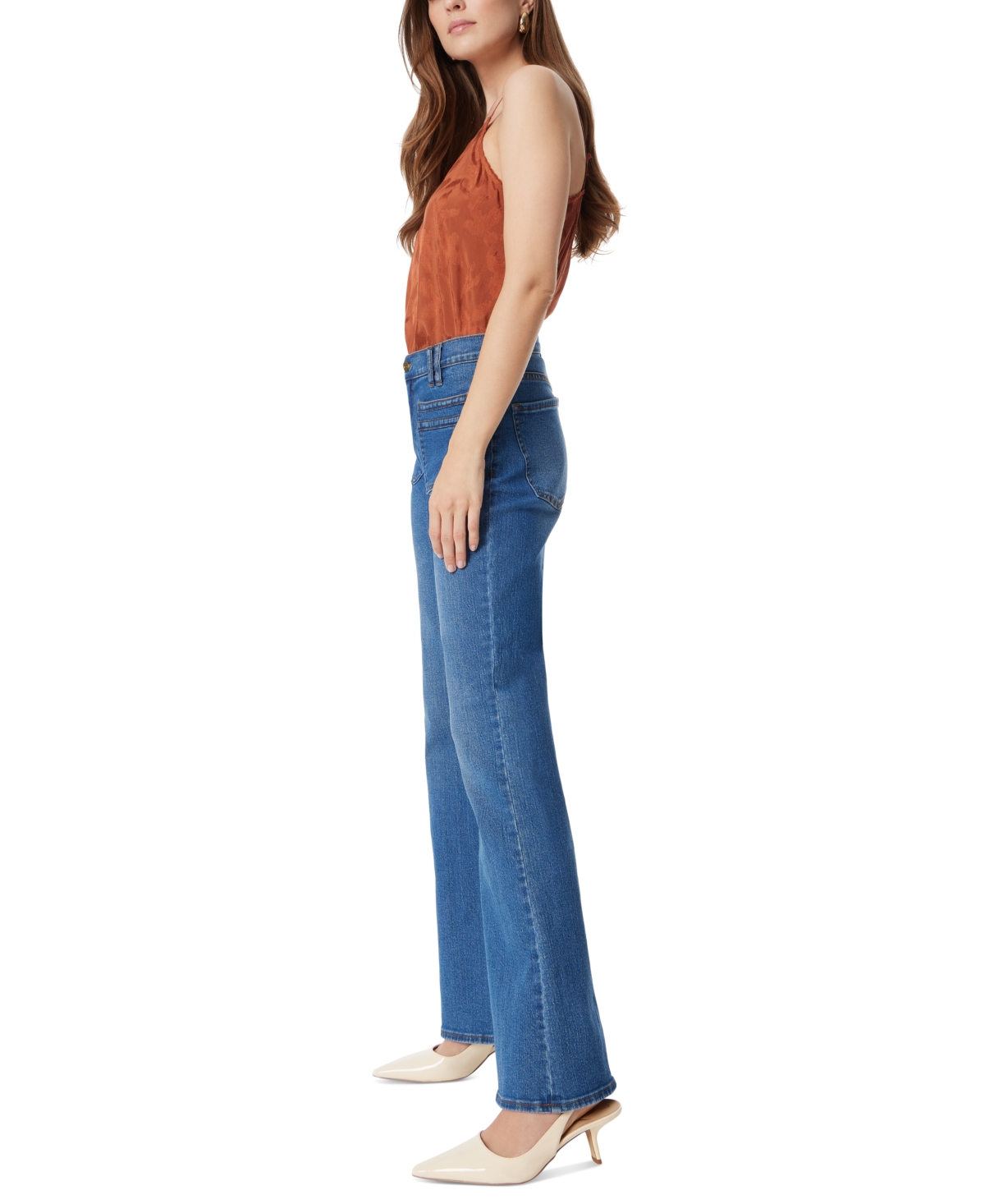 Sam Edelman Women's Flare-Leg Pocket Jeans
