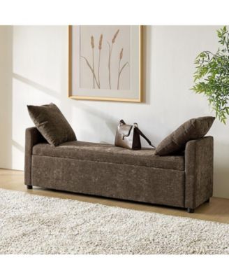 Rosana Transitional 59.4" Wide Storage Bench