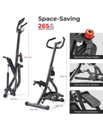 Smart Extra Long Range Climber Stepper with Handlebar