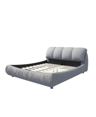 Streamdale Luxury Upholstered Bed with Oversized Padrest