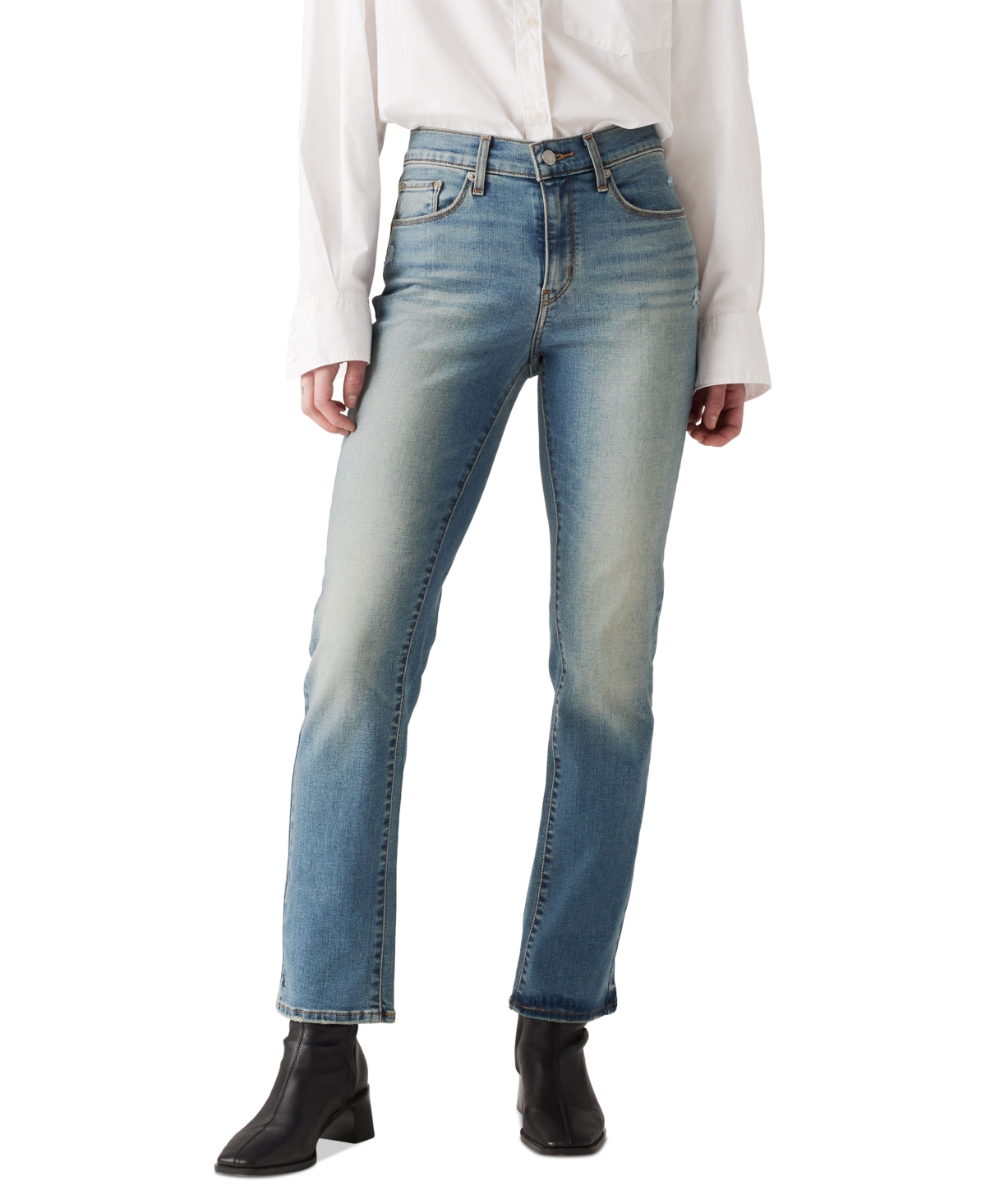 Levi's Women's Classic Mid Rise Straight-leg Jeans