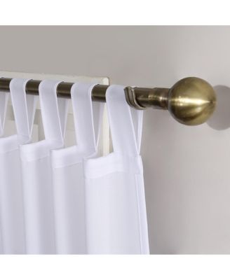 Clifford Heathered Texture Semi-Sheer Tab Top Curtain Panel