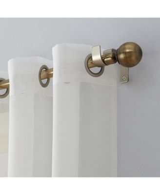 Sheer Voile Grommet Curtain Panel
