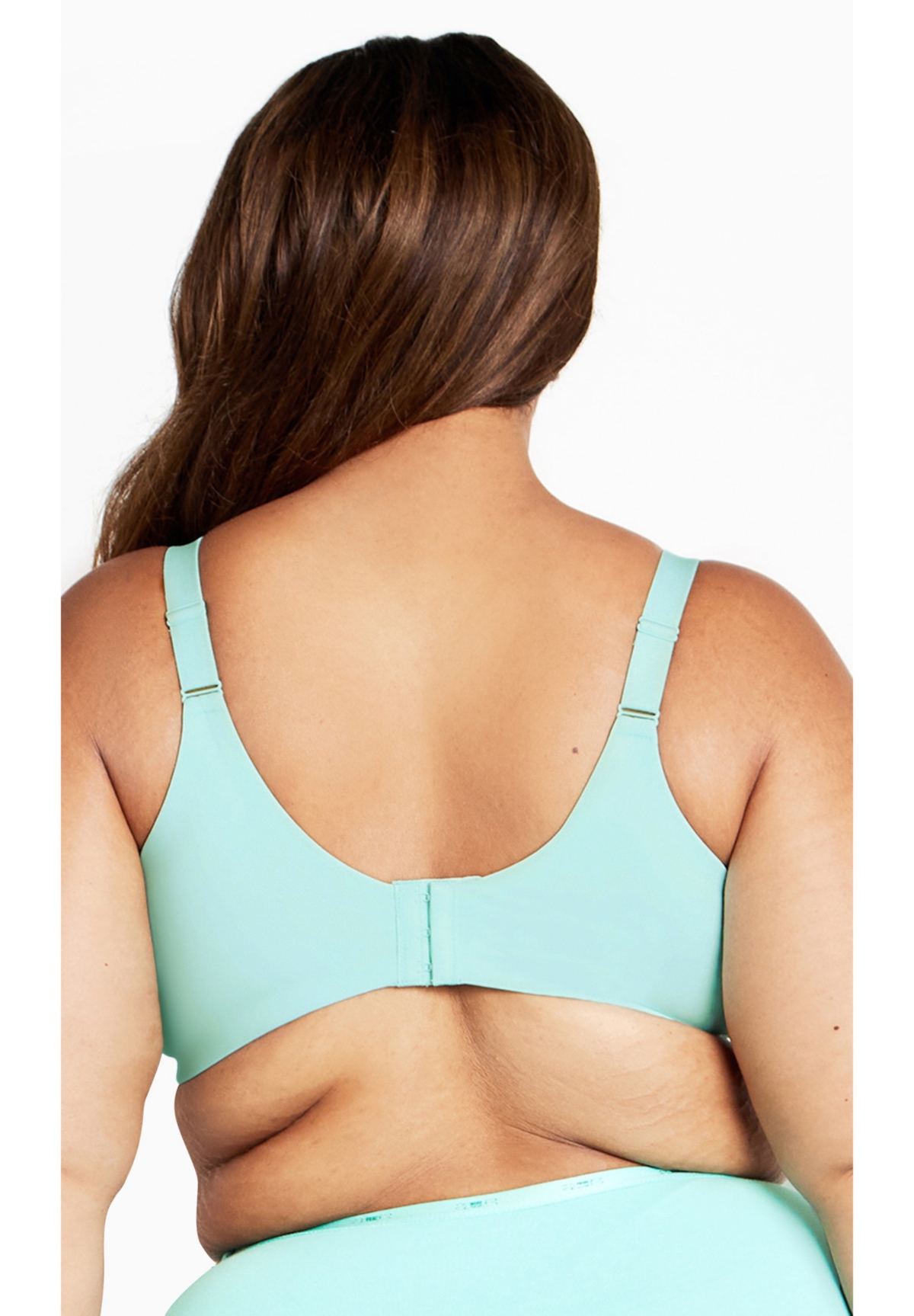 Avenue Plus Size Wireless Back Smoother Bra