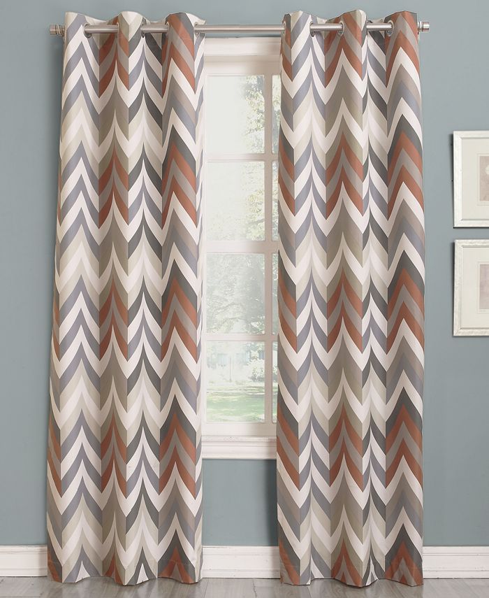 Sun Zero Cade Thermal Lined Curtain 40" x 84" Panel Macy's