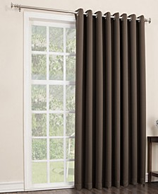Preston 100" x 84" Grommet Top Blackout Patio Curtain Panel