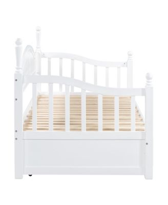 Streamdale Twin Daybed with Trundle, Storage & Extension, Grey (Arrives 9.12)