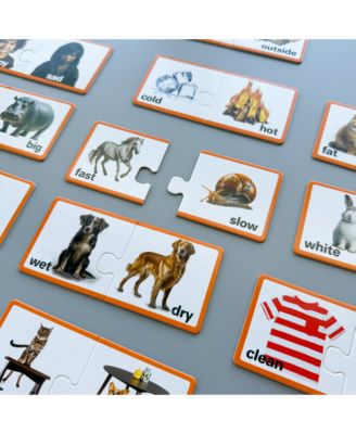 5X MEGASET Matching Puzzles for Toddlers 3-5 - Numbers, Animals, Opposites