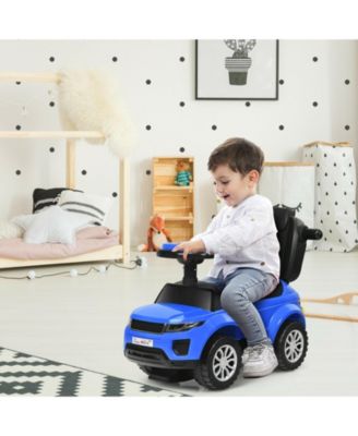 3 In 1 Ride on Push Car Toddler Stroller Sliding Car with Music