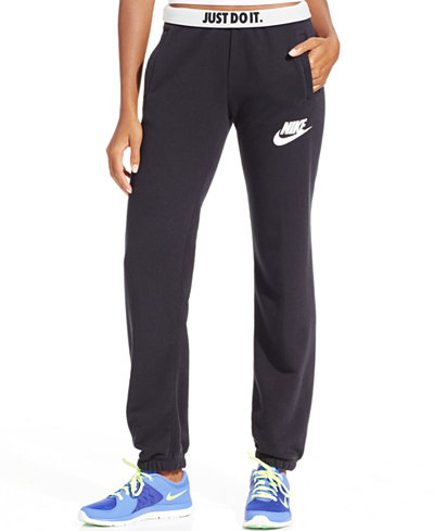 Nike Rally Fleece Sweatpants - Pants & Capris - Women - Macy's