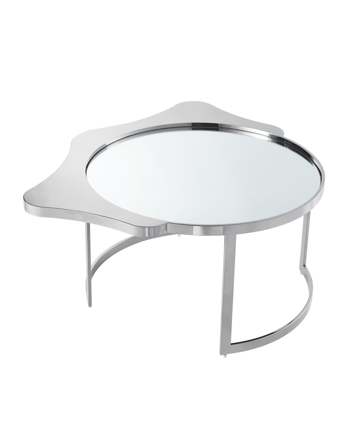 Inspired Home Janine Round Coffee Table