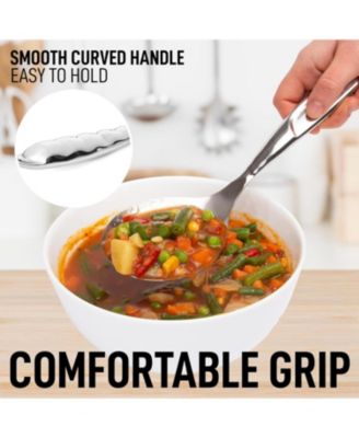Stainless Steel Multi-Purpose Serving Spoon with Comfort Handle