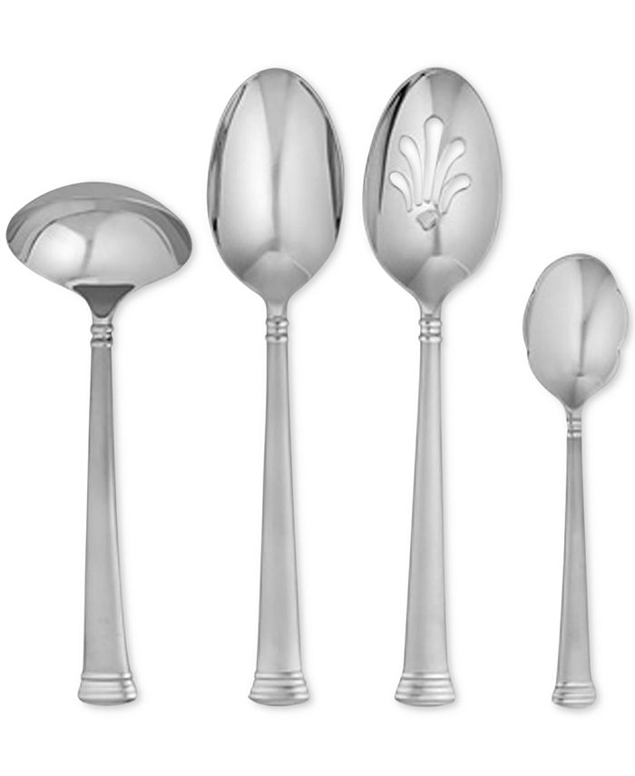 Lenox Eternal Frost 4 Piece Serving Set Macy's