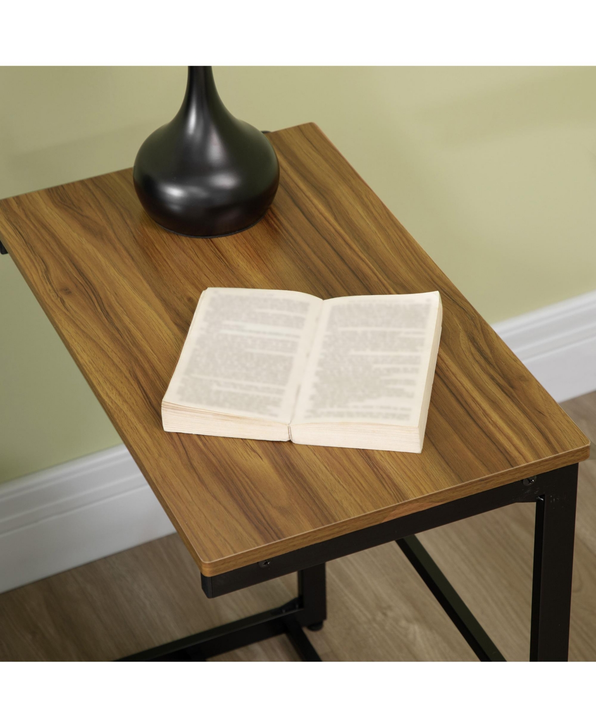 Streamdale Furniture Industrial Nesting Coffee Table Set with Adjustable Height