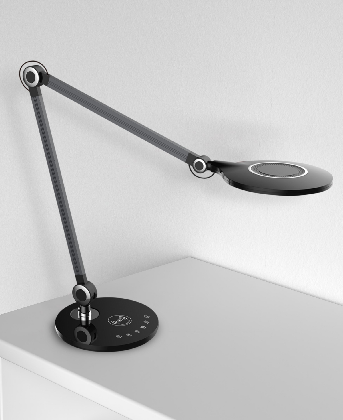 Dainolite 19.5" Plastic Alina 10W Desk Lamp