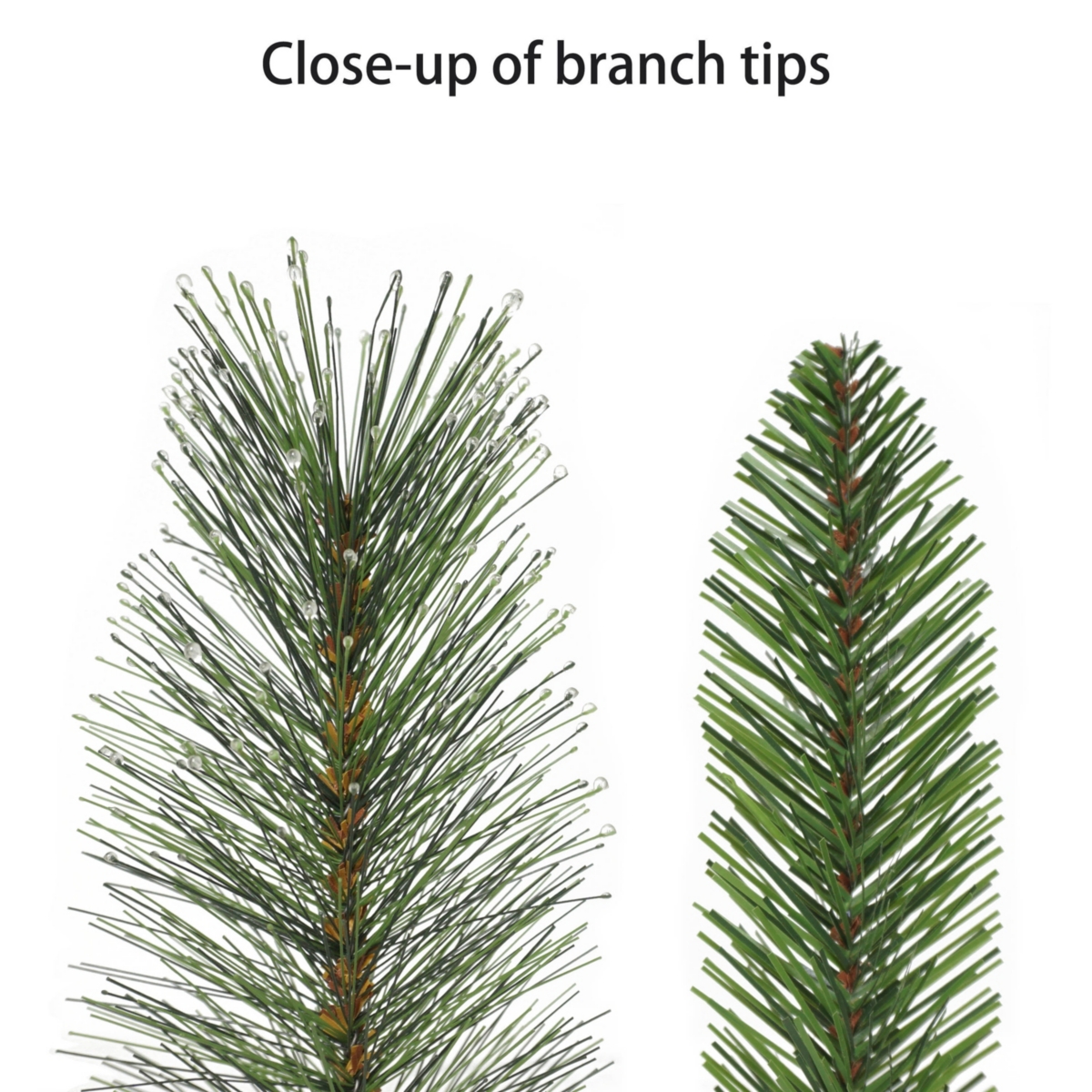 Puleo 7.5-ft. Medium Green Tree With 500 Clear Lights & Stand In Green