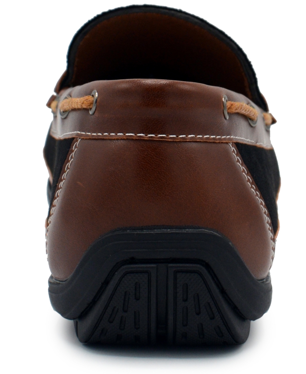 Aston Marc Levan Mens Two Tone Manmade Loafers In Tan