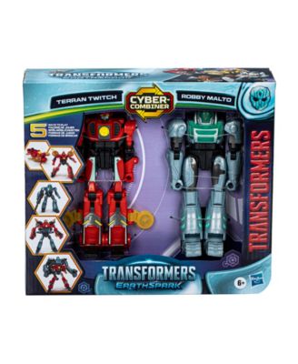 EarthSpark Cyber-Combiner Terran Twitch and Robby Malto Action Figure