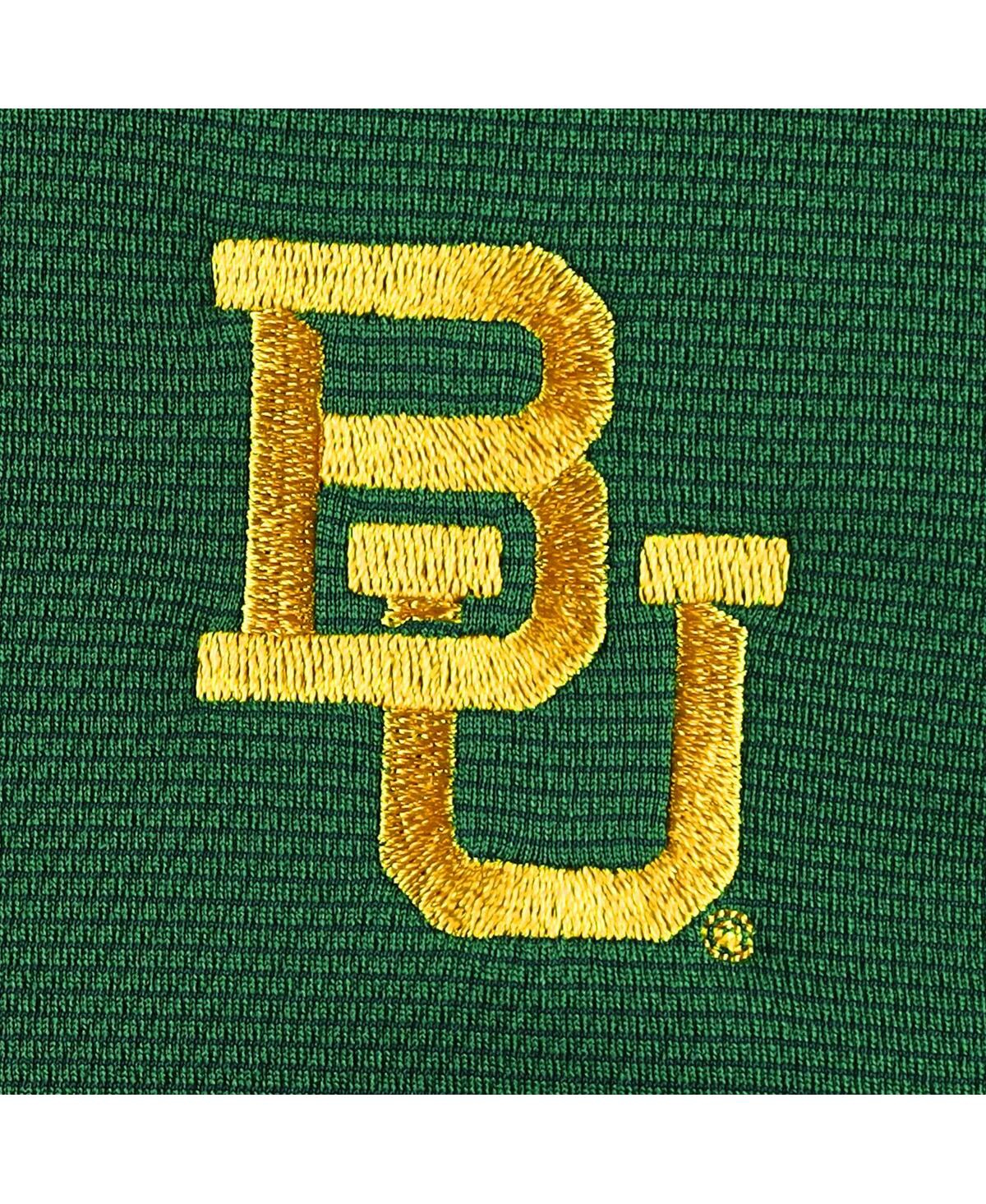 Shop Columbia Men's Green Baylor Bears Wick Quarter-zip Jacket In Green,gold