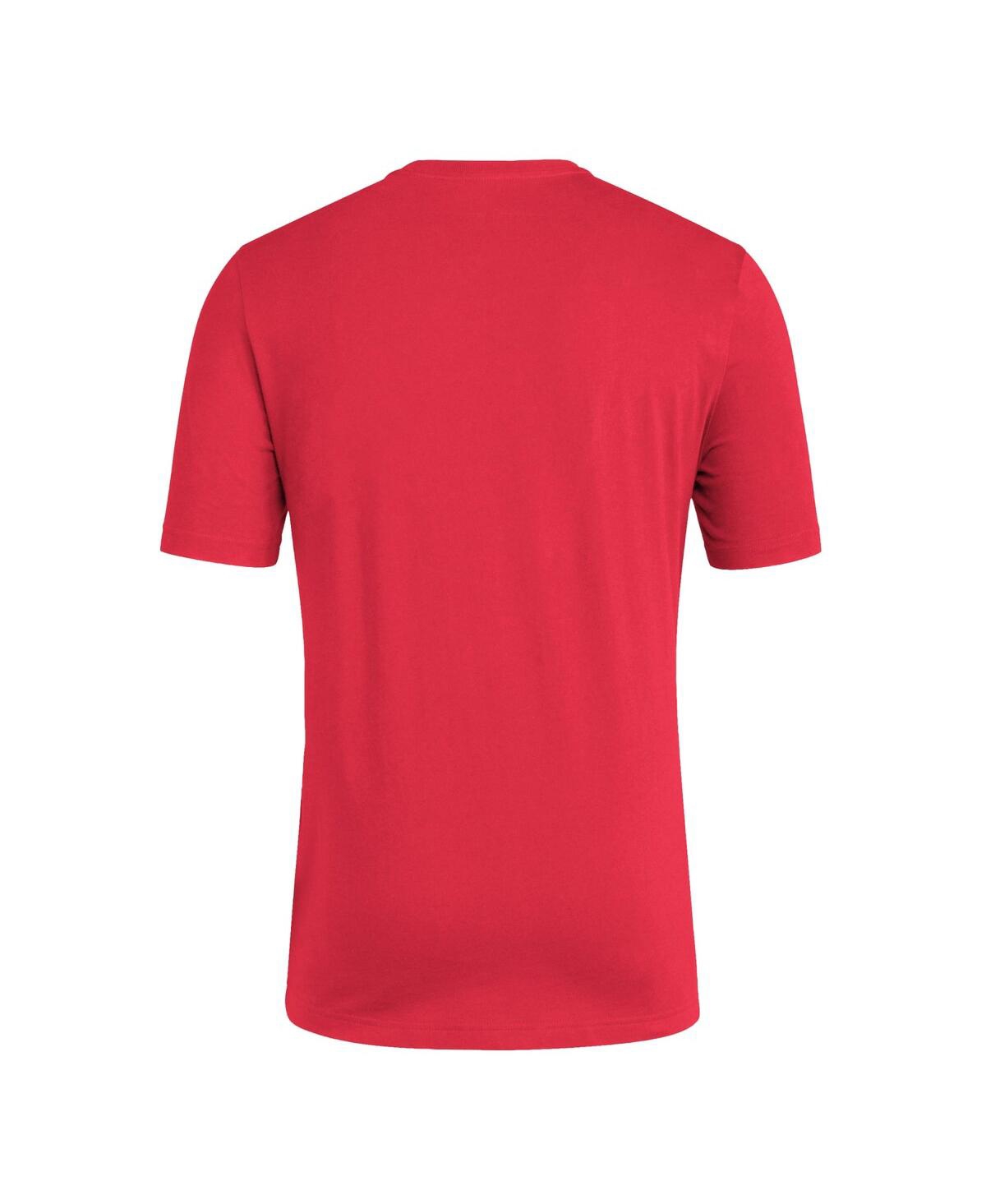 Adidas Men'sSpain National Team 2024 European Champions T-Shirt - Red