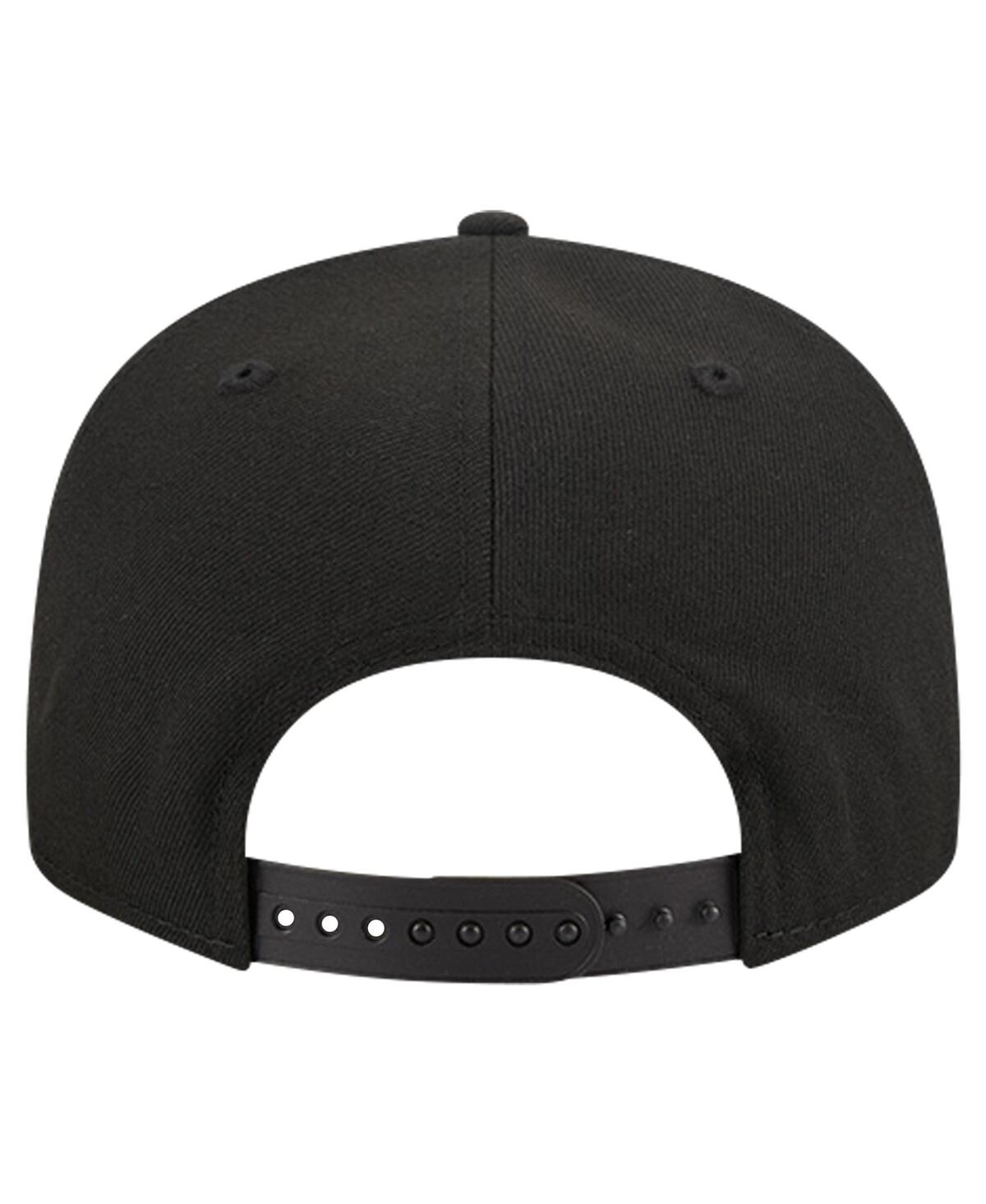 New Era Men'sNew York Yankees Metallic Logo 9FIFTY Snapback Hat - Black