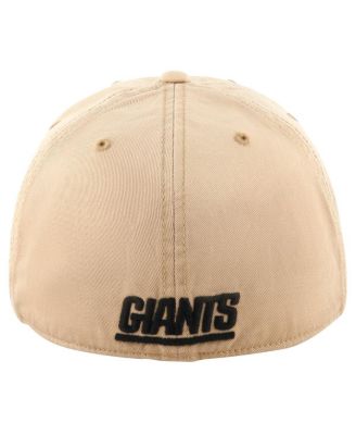 Men's Khaki New York Giants Dusted Relaxed Franchise Fitted Hat