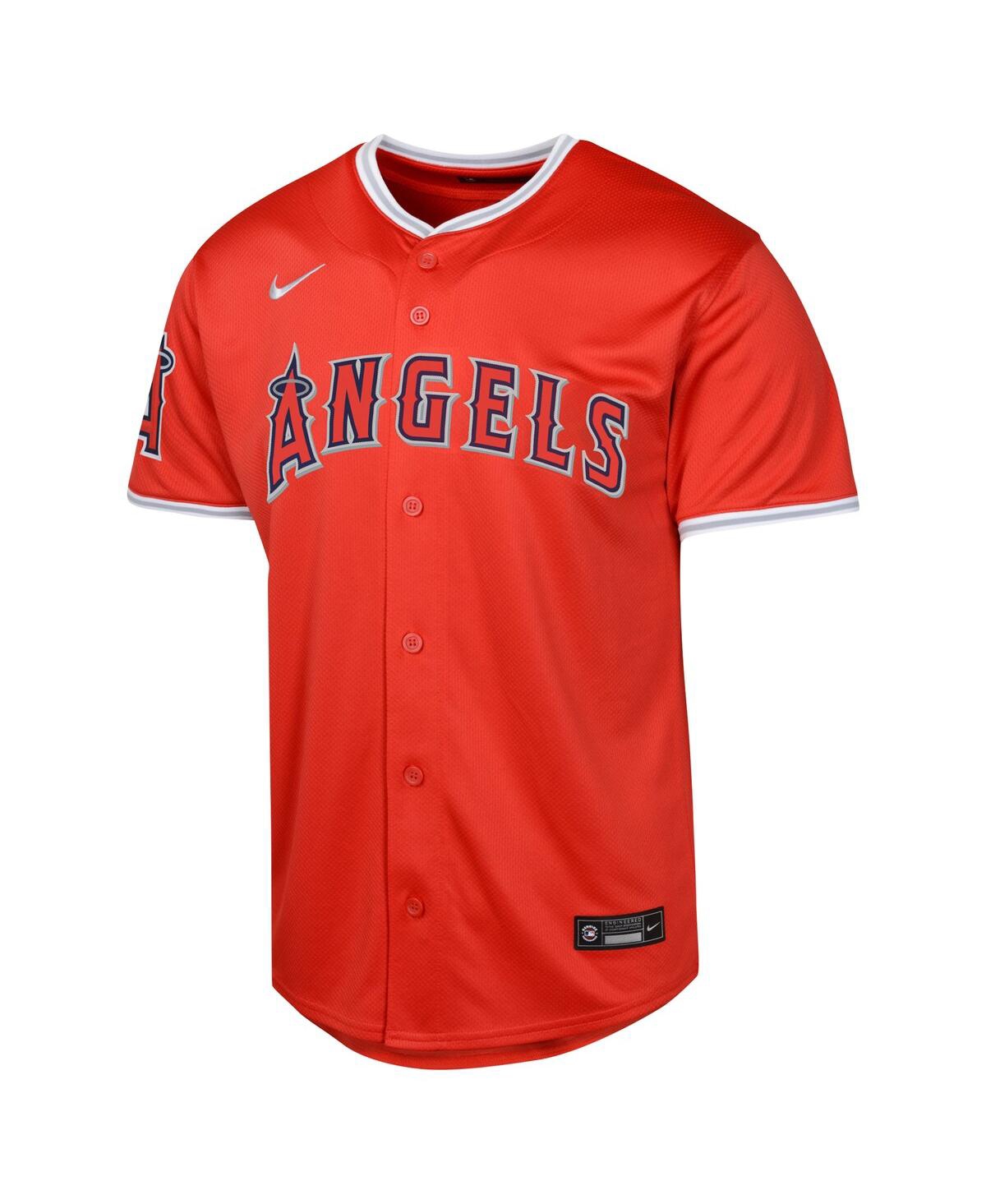 Nike Big Boys and GirlsLos Angeles Angels Alternate Limited Jersey - Red
