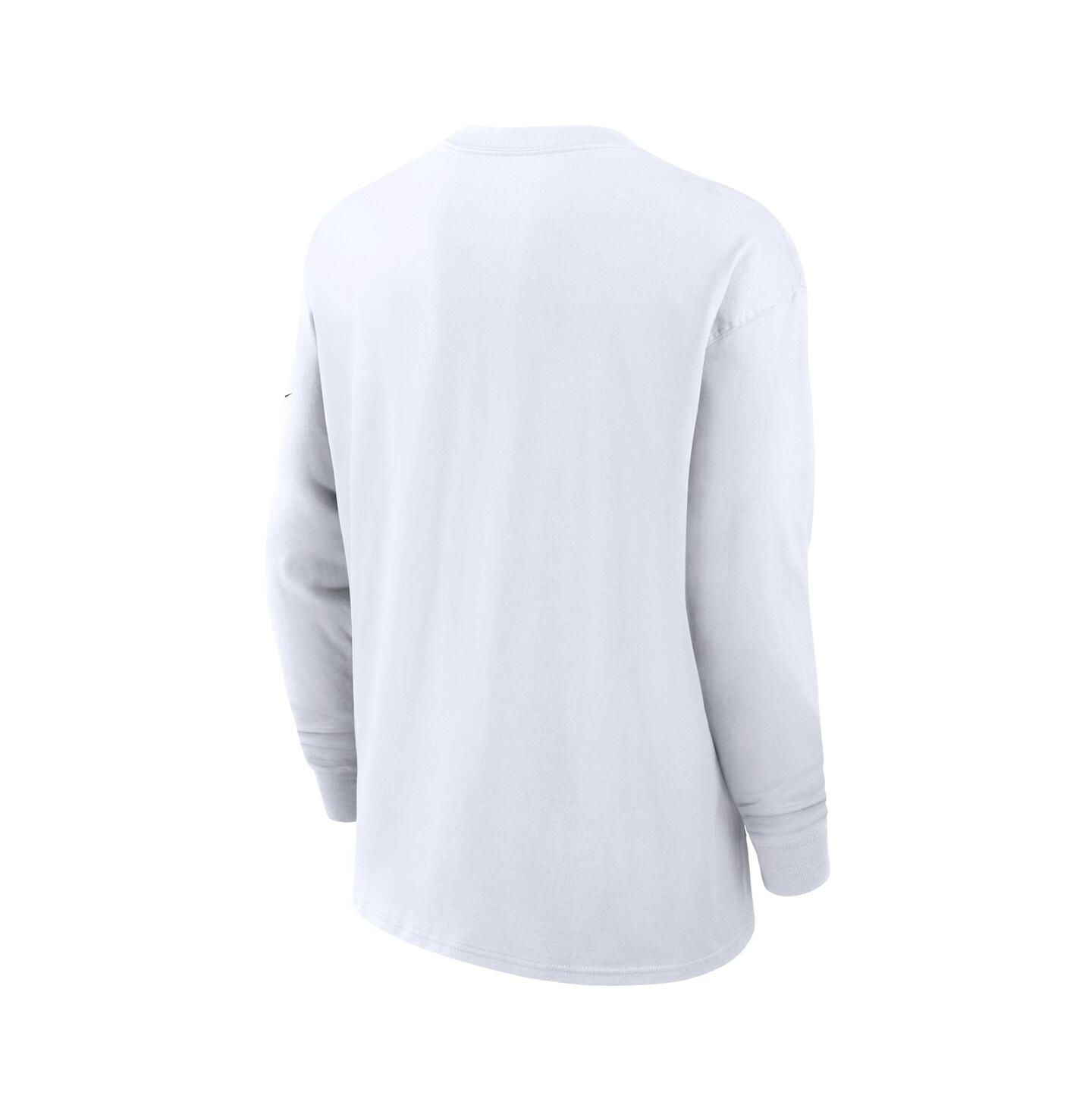 Мужская футболка Nike White Michigan State Spartans Legacy Max90 Pocket Long Sleeve — фото 2