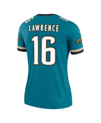 Women's Trevor Lawrence Teal Jacksonville Jaguars Prowler Throwback Legend Jersey