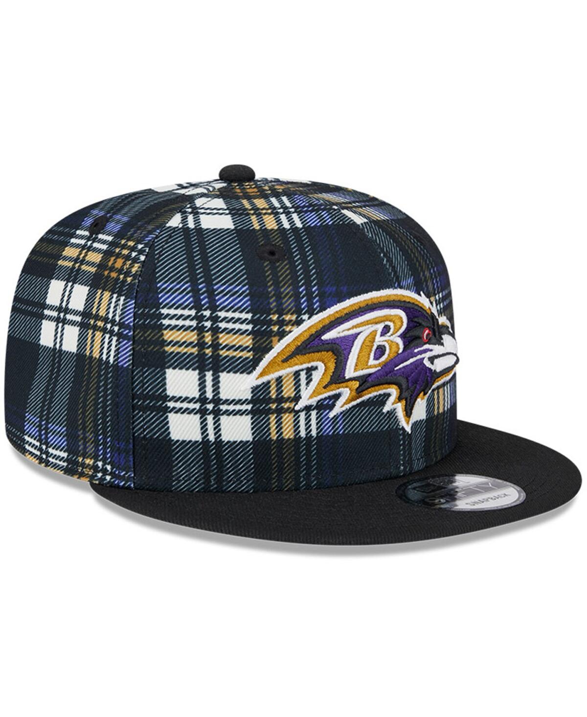 New Era Men'sBaltimore Ravens 2024 Sideline Statement 9FIFTY Snapback Hat - Black