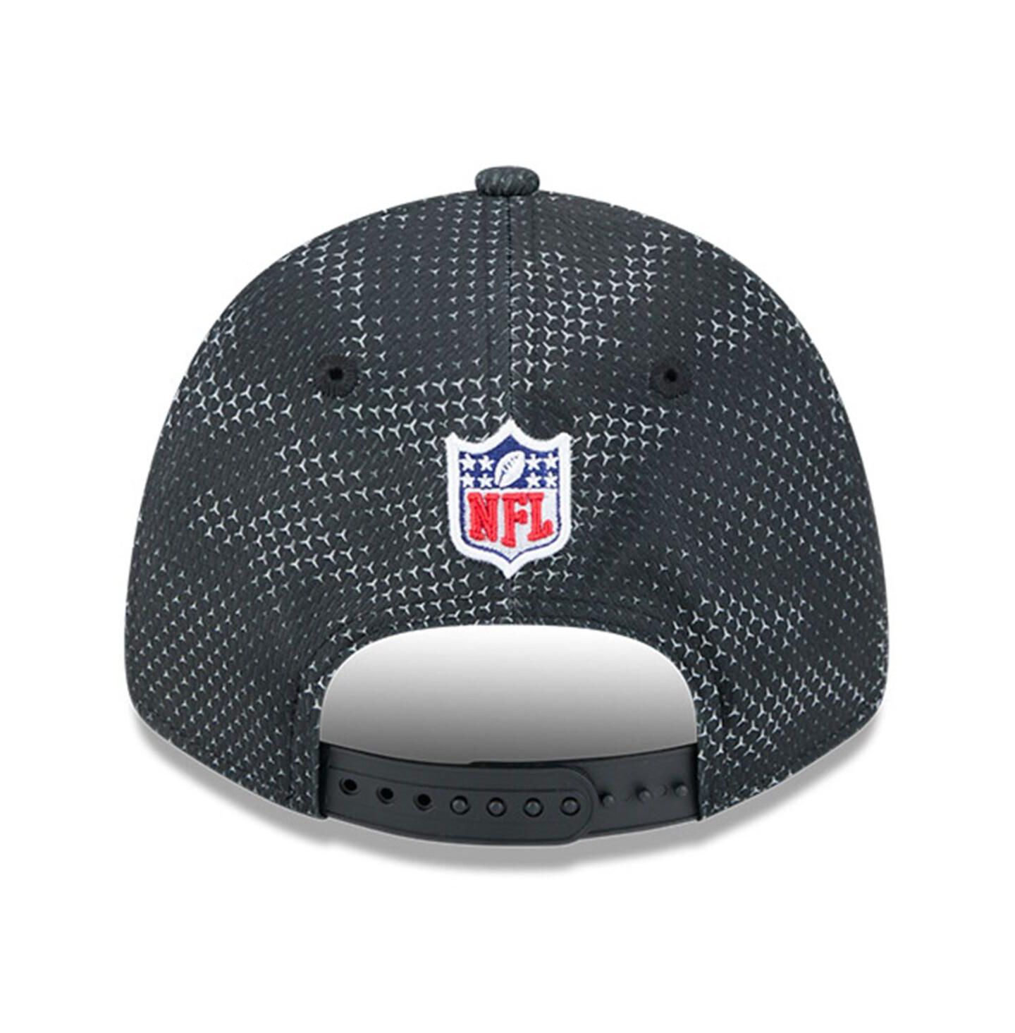 Мужской головной убор New Era Black Cincinnati Bengals 2024 Sideline 9FORTY Stretch-Snap Hat — фото 4