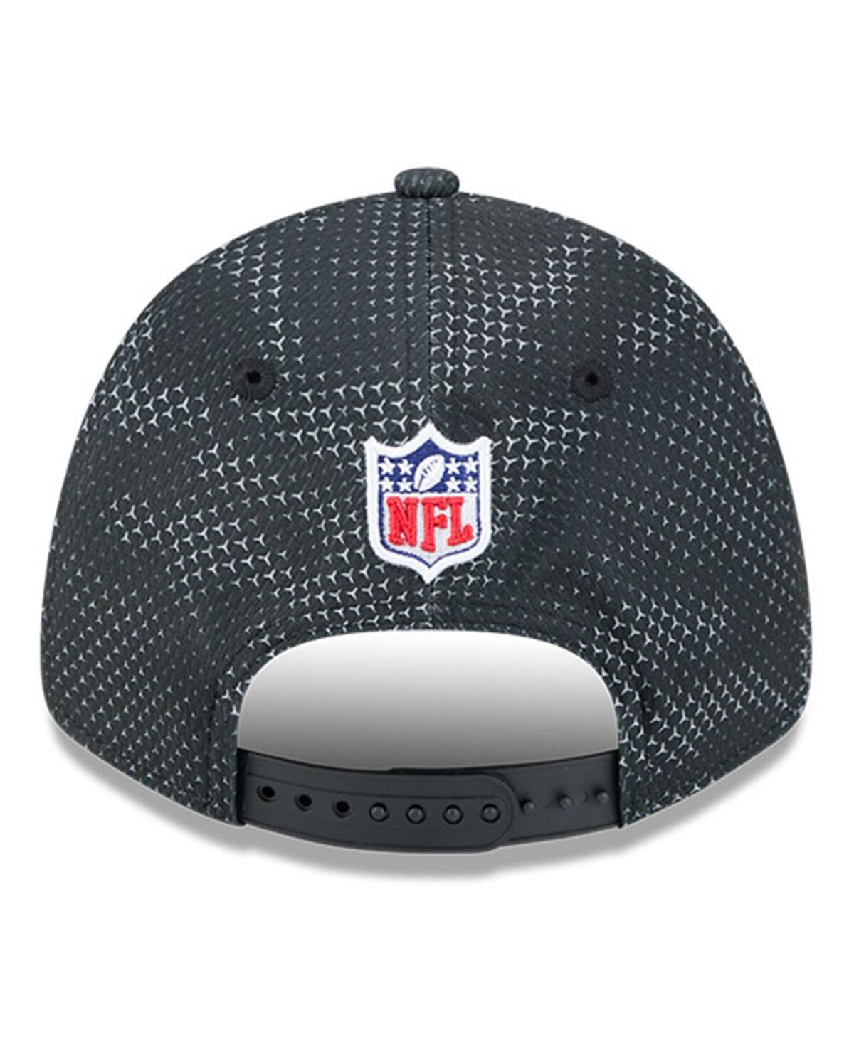 New Era Men's Black Cincinnati Bengals 2024 Sideline 9forty Stretch-snap Hat In Black