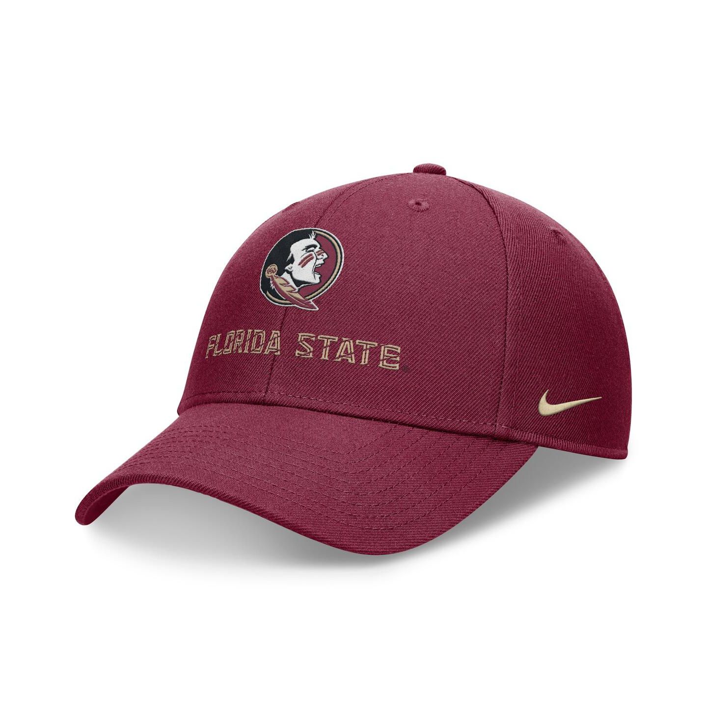 Мужская кепка Nike Garnet Florida State Seminoles Primetime Adjustable Hat — фото 4