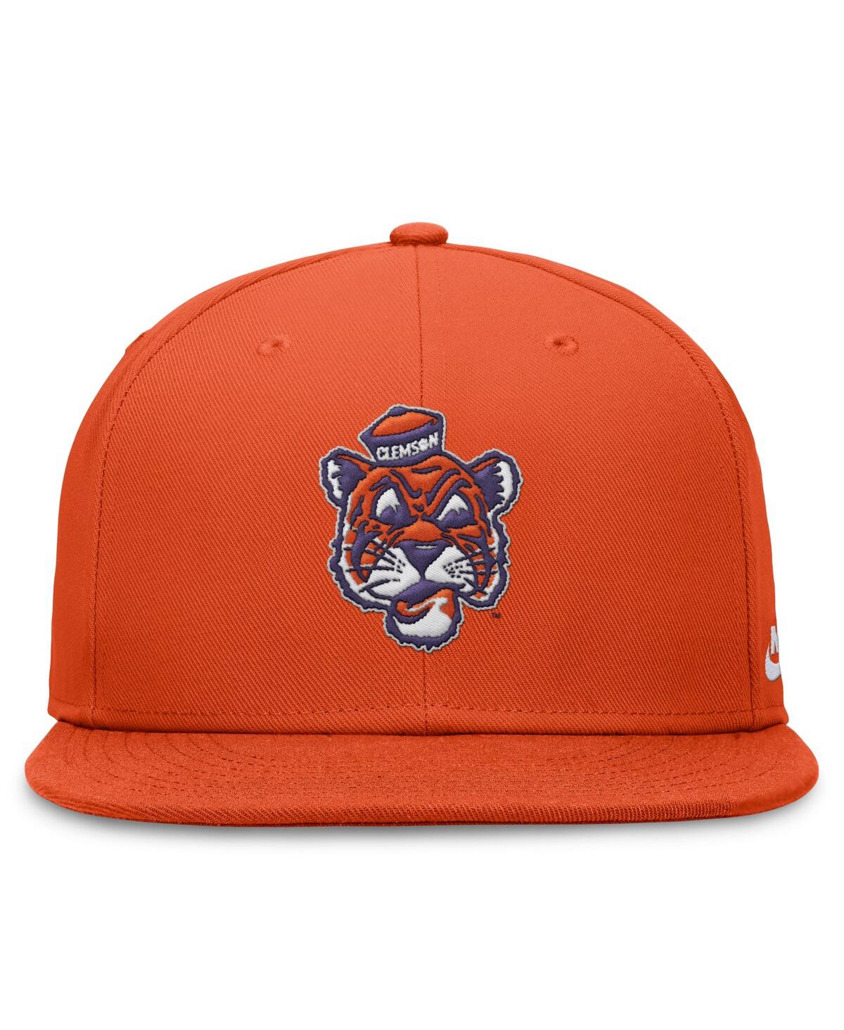 Nike Men'sClemson Tigers Legacy True Fitted Hat - Orange