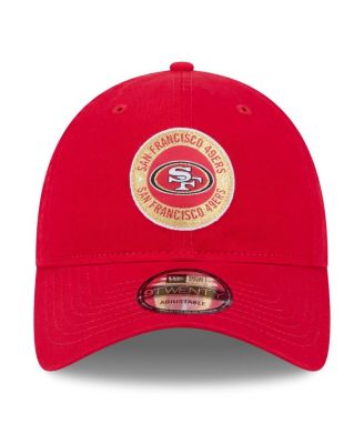 Men's Scarlet San Francisco 49ers 2024 Sideline 9TWENTY Adjustable Hat