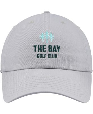 Men's Gray The Bay Golf Club Largo Adjustable Hat