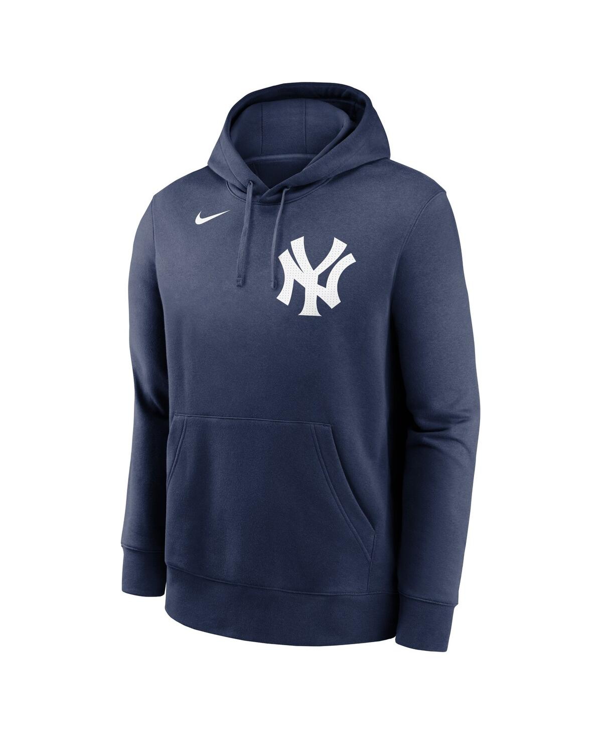 Nike Men's Anthony Volpe Navy New York Yankees Player Name Number Club Pullover Hoodie In Navy