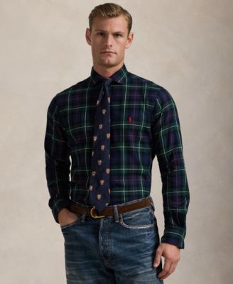 Polo Ralph Lauren - Men's Classic-Fit Plaid Twill Shirt