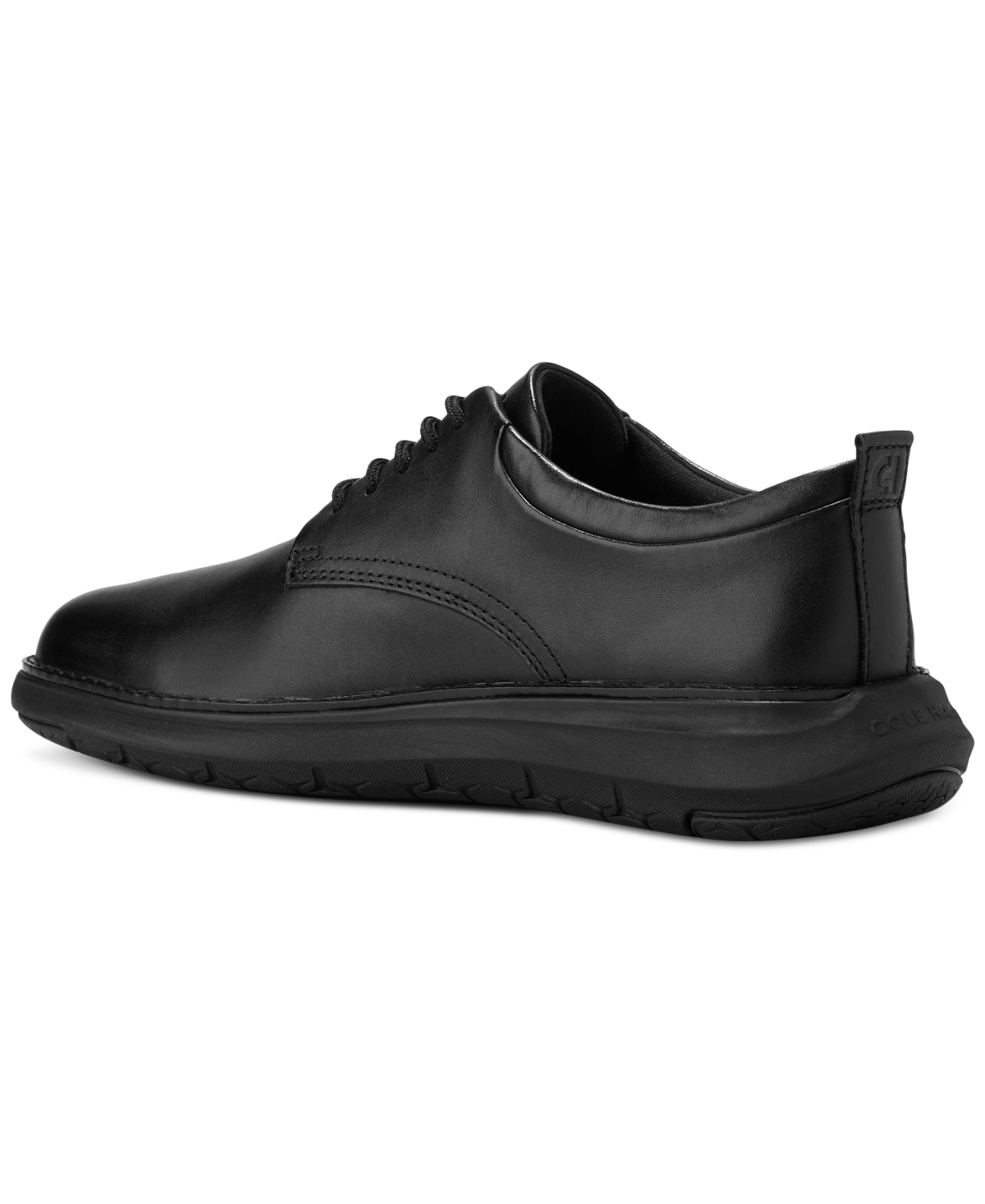 Cole Haan Grand Neoclassic Plain Toe Derby In Black
